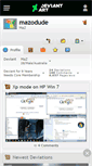 Mobile Screenshot of mazodude.deviantart.com