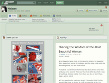 Tablet Screenshot of nalasan.deviantart.com