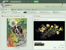 Tablet Screenshot of limkis.deviantart.com