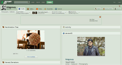Desktop Screenshot of kingyousy.deviantart.com