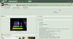 Desktop Screenshot of mariom.deviantart.com