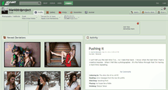 Desktop Screenshot of blankbirdproject.deviantart.com