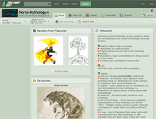 Tablet Screenshot of norse-mythology.deviantart.com