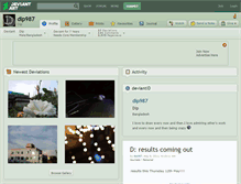Tablet Screenshot of dip987.deviantart.com
