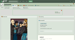Desktop Screenshot of cosmicmind.deviantart.com