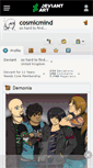 Mobile Screenshot of cosmicmind.deviantart.com