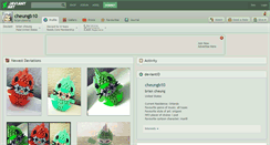Desktop Screenshot of cheungb10.deviantart.com
