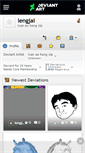 Mobile Screenshot of lengjai.deviantart.com