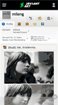 Mobile Screenshot of mileng.deviantart.com