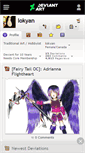 Mobile Screenshot of lokyan.deviantart.com