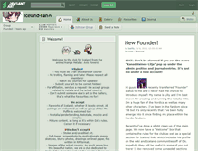 Tablet Screenshot of iceland-fan.deviantart.com