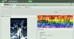 Desktop Screenshot of namito111.deviantart.com
