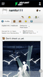 Mobile Screenshot of namito111.deviantart.com