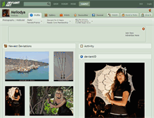 Tablet Screenshot of mellodya.deviantart.com