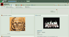 Desktop Screenshot of justburnt1.deviantart.com