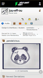 Mobile Screenshot of juu-eff-ou.deviantart.com