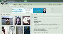 Desktop Screenshot of flower6.deviantart.com