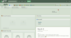 Desktop Screenshot of big-tits.deviantart.com