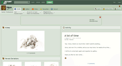 Desktop Screenshot of bigua.deviantart.com
