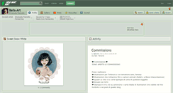 Desktop Screenshot of bells-art.deviantart.com