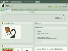 Tablet Screenshot of flopp.deviantart.com