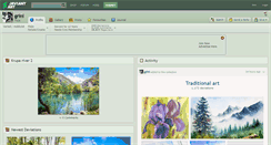 Desktop Screenshot of grini.deviantart.com