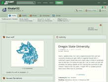 Tablet Screenshot of kinatari32.deviantart.com