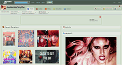 Desktop Screenshot of joemonstersmythe.deviantart.com