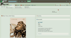 Desktop Screenshot of garciagirl.deviantart.com