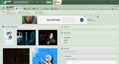 Desktop Screenshot of acvarel.deviantart.com