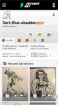 Mobile Screenshot of dark-blue-abaddon.deviantart.com