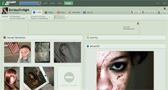 Desktop Screenshot of envioustwilight.deviantart.com