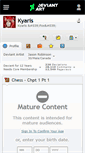 Mobile Screenshot of kyaris.deviantart.com