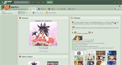 Desktop Screenshot of iris-fc.deviantart.com