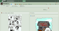 Desktop Screenshot of drawing-24-7.deviantart.com