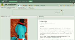 Desktop Screenshot of cyber-scribe-screens.deviantart.com