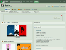 Tablet Screenshot of dbrd-fx.deviantart.com