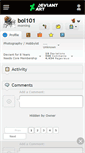 Mobile Screenshot of bol101.deviantart.com