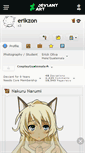 Mobile Screenshot of erikzon.deviantart.com