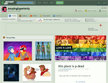 Tablet Screenshot of amazingsuperiority.deviantart.com