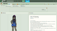 Desktop Screenshot of angelcapi.deviantart.com