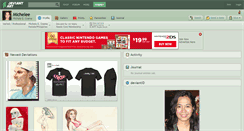 Desktop Screenshot of michelee.deviantart.com