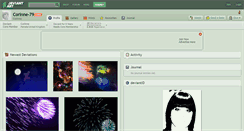 Desktop Screenshot of corinne-79.deviantart.com