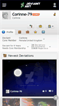 Mobile Screenshot of corinne-79.deviantart.com