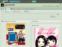 Tablet Screenshot of crazy-asian-girls.deviantart.com