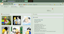 Desktop Screenshot of edward-x-roy-club.deviantart.com