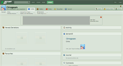 Desktop Screenshot of cirnogasam.deviantart.com