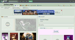 Desktop Screenshot of northern-megas.deviantart.com