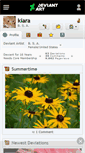 Mobile Screenshot of kiara.deviantart.com