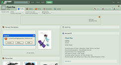 Desktop Screenshot of itoxictea.deviantart.com
